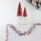 50ft. Silver Christmas Candy Cane Wrapped Tinsel Garland